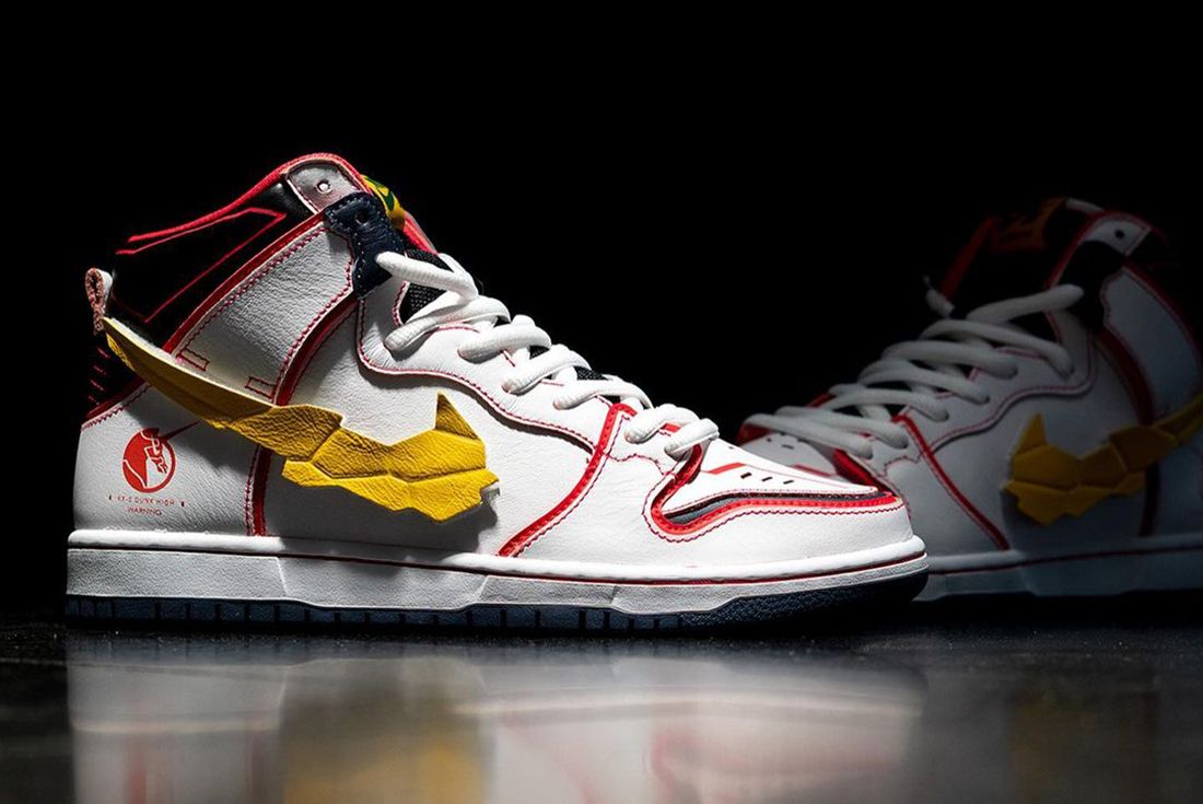 Gundam x Nike SB Dunk High