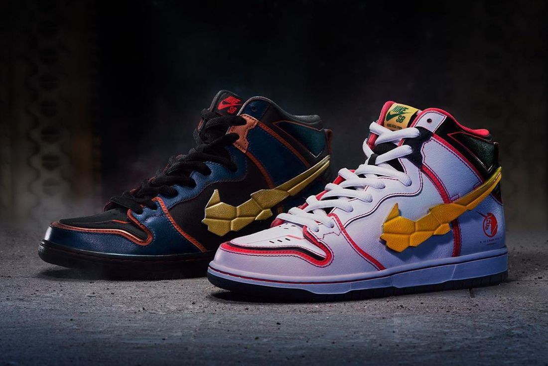 Gundam x Nike SB Dunk High