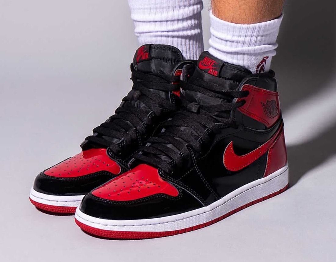 Air Jordan 1 Bred Patent