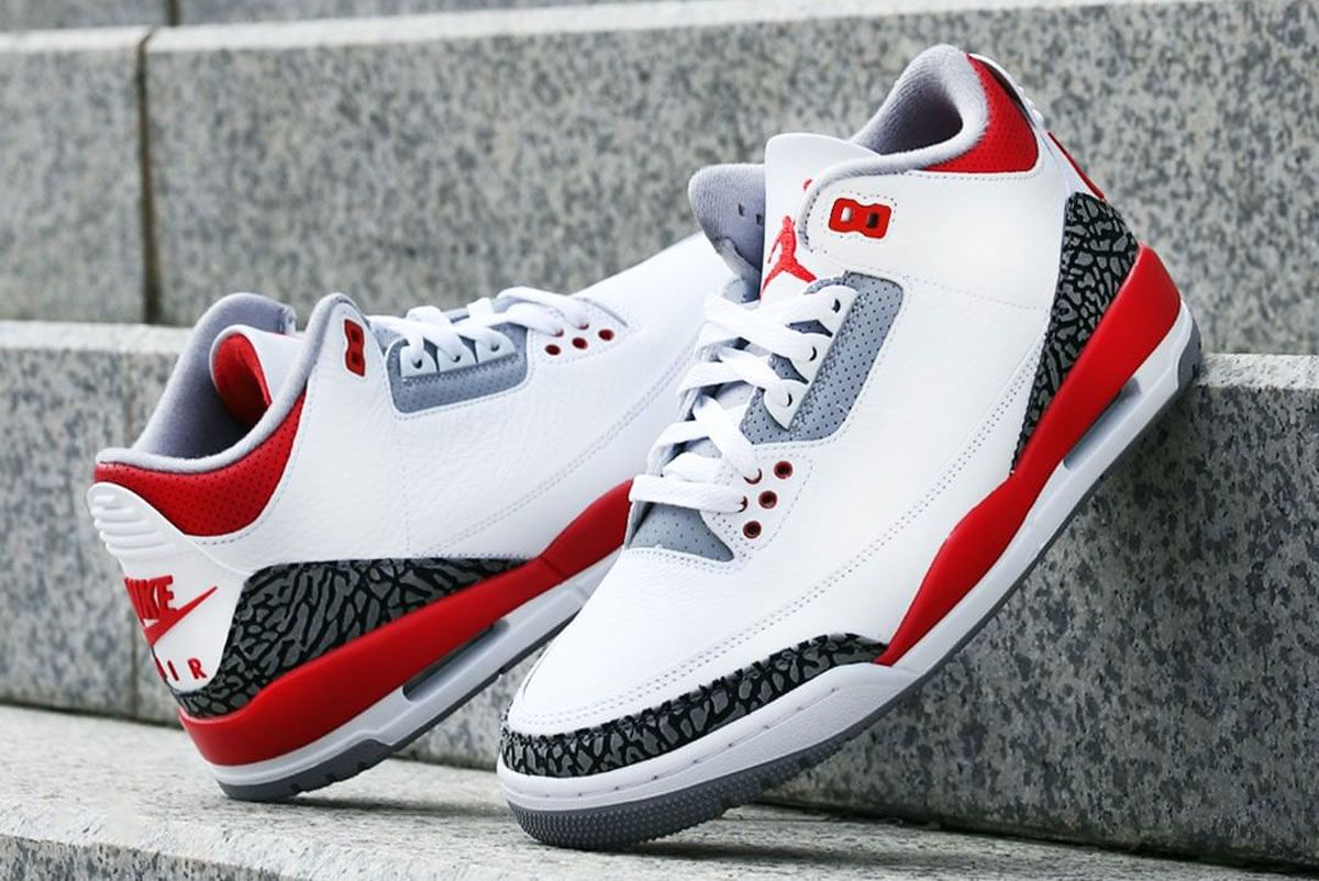 Air Jordan 3 Fire Red 2022 Retro DN3707-160 JD Sports