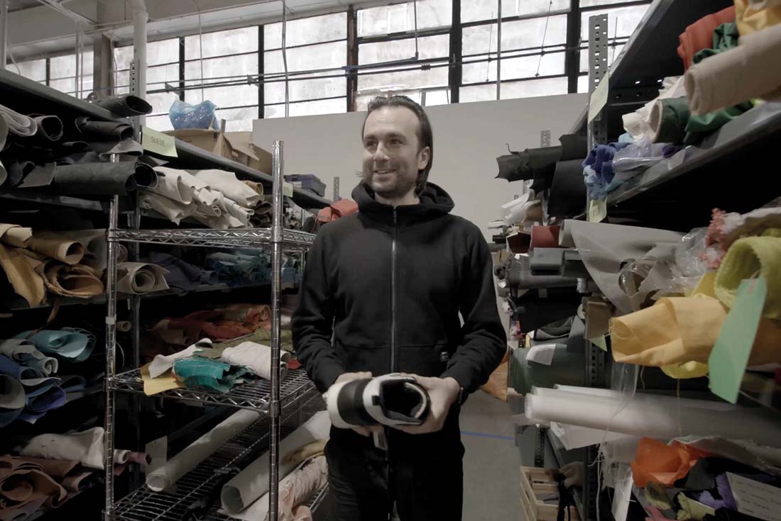 Dejan Pralica SoleSavy at the Garrixon factory in Philadelphia