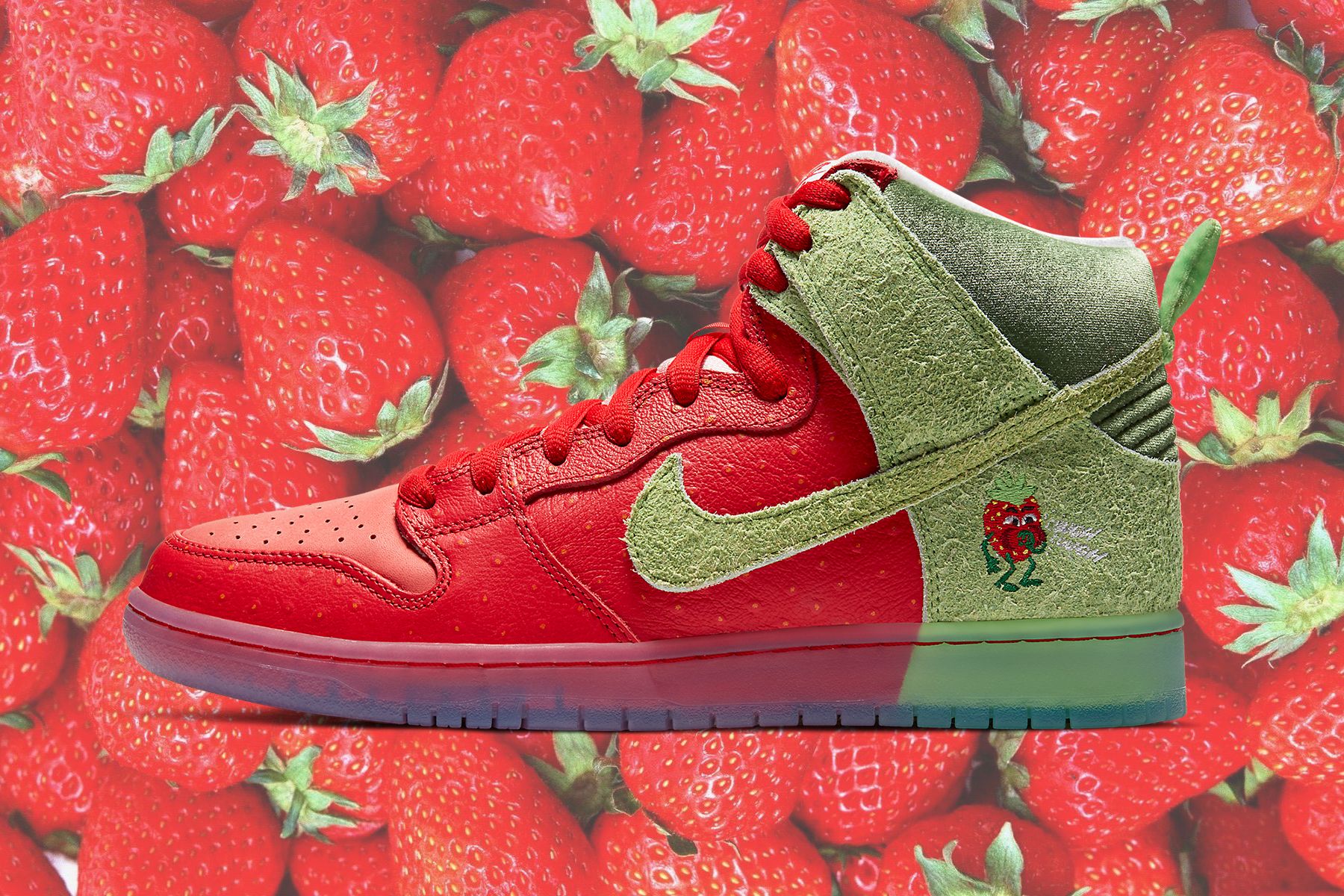 Nike SB Dunk High 'Strawberry Cough'